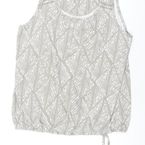 Collection Debenhams Women's Beige Geometric Camisole