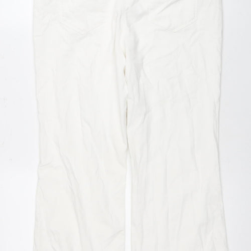 Per Una Women's Ivory Size 14 Studded Jeans