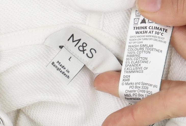 Marks and Spencer Women's White Full Zip Hoodie L