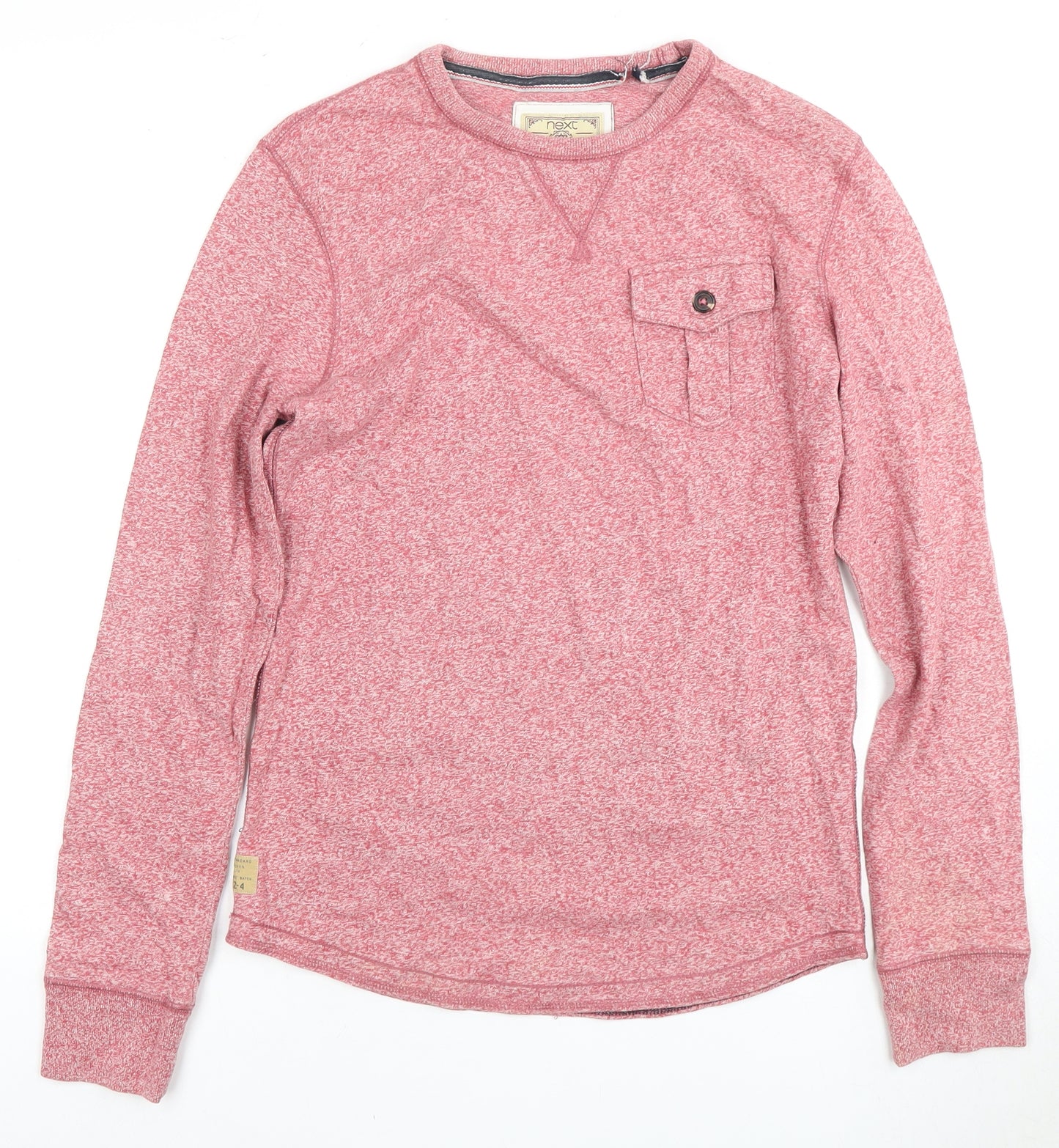 Next Men's Red Pullover Sweatshirt Size S