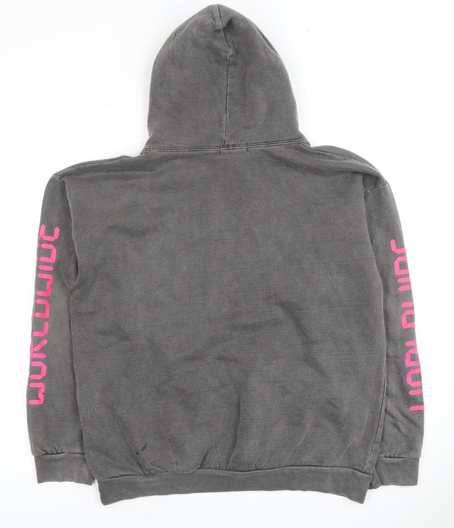 PrettyLittleThing Women's Grey L Pullover Hoodie