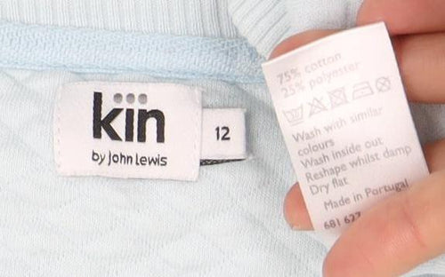 Kin by John Lewis Women's Blue Sweatshirt Size 12