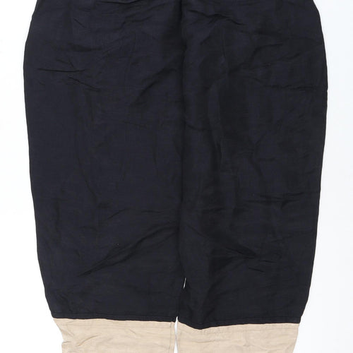 ASOS Women's Black Relaxed Trousers Size 14