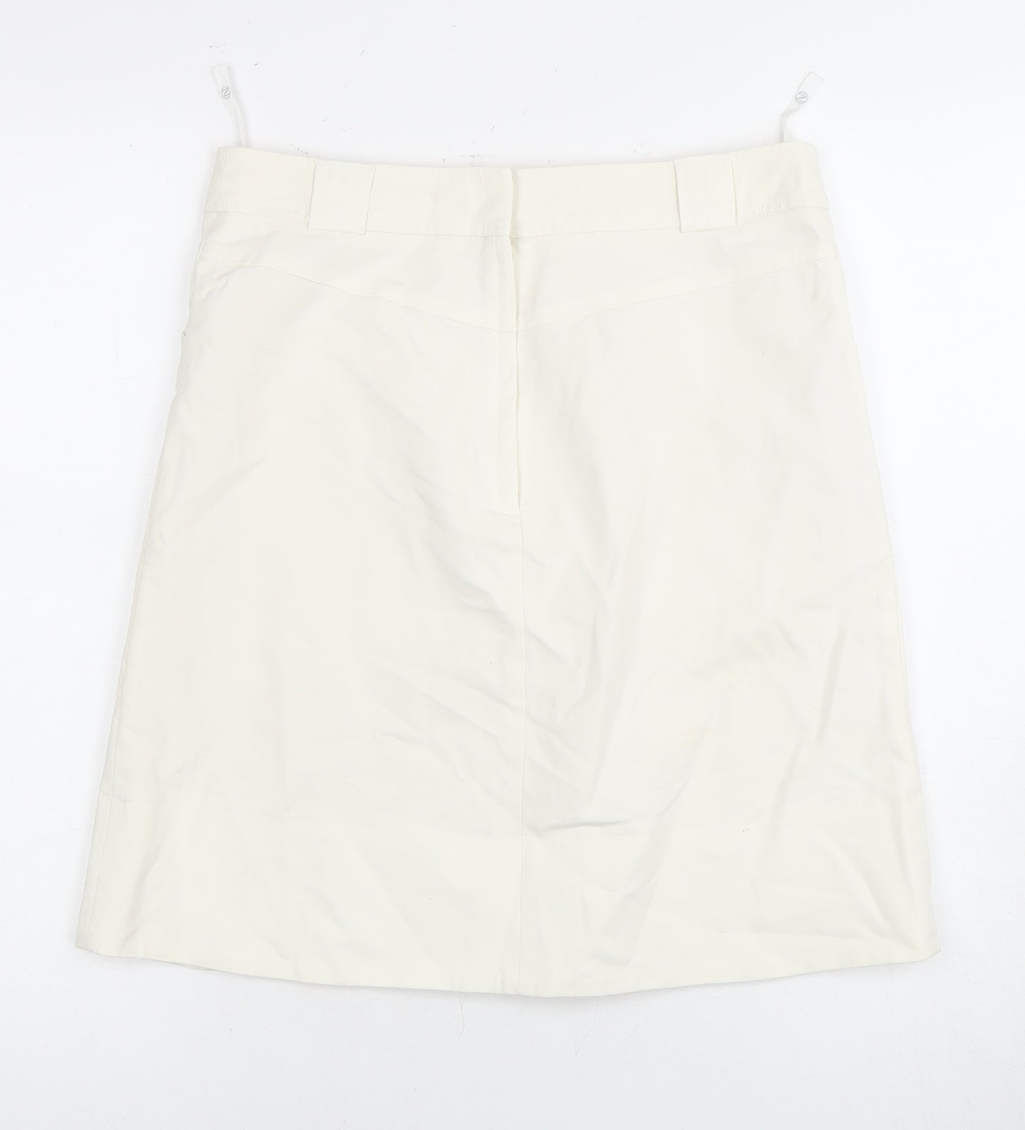 Next Women's White Knee Length Pencil Skirt