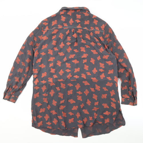 White Stuff Women's Multicoloured Button-Up Shirt