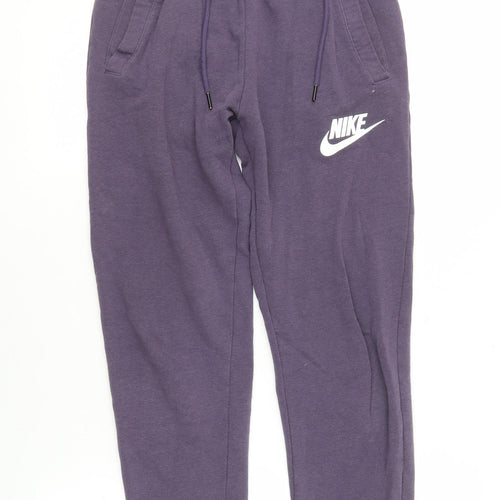 Nike Men's Purple Jogger Trousers XS