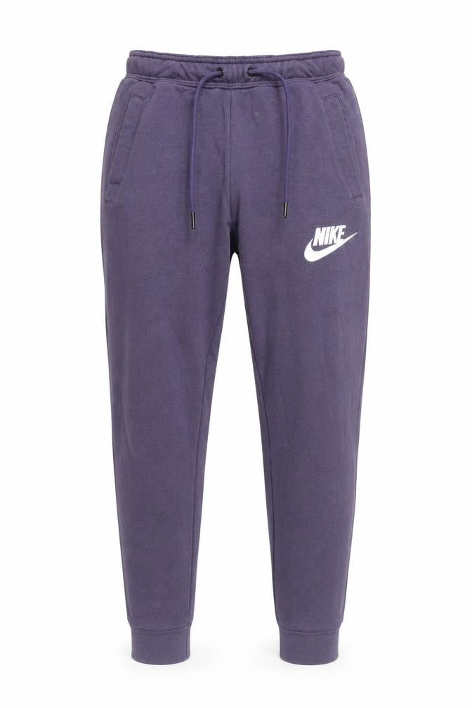 Front view of Nike Men's Purple Jogger Trousers XS