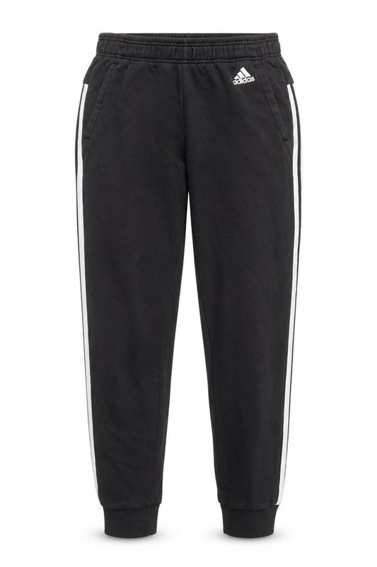 Front view of Adidas Men's Black Jogger Trousers M - Gym & Training