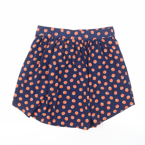 Gap Women's Blue Polka Dot Skater Skirt Size 4