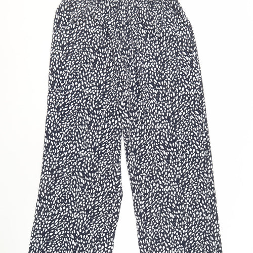 Cotton Traders Women's Blue Trousers - Size 10