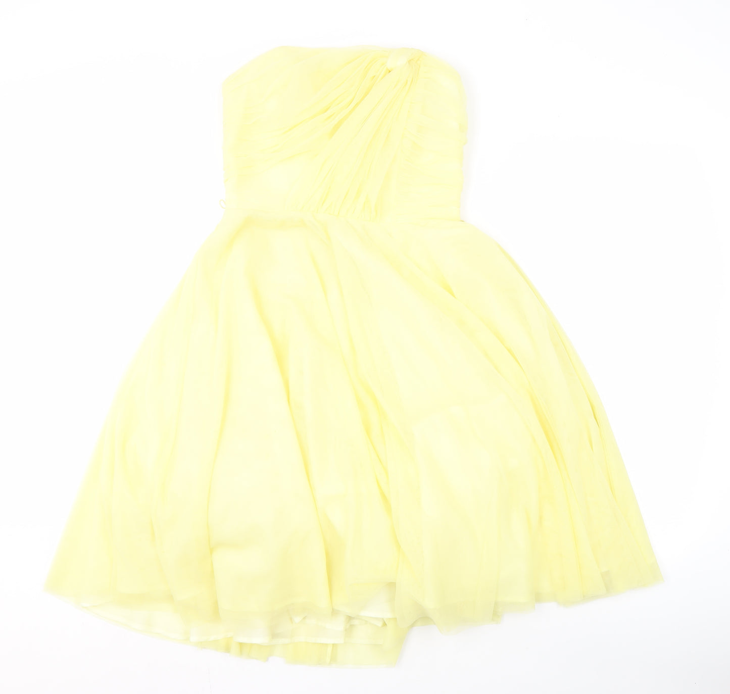 Diamond by Julien Macdonald Yellow Ball Gown 8