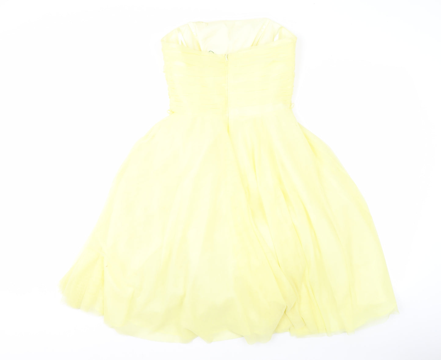 Diamond by Julien Macdonald Yellow Ball Gown 8