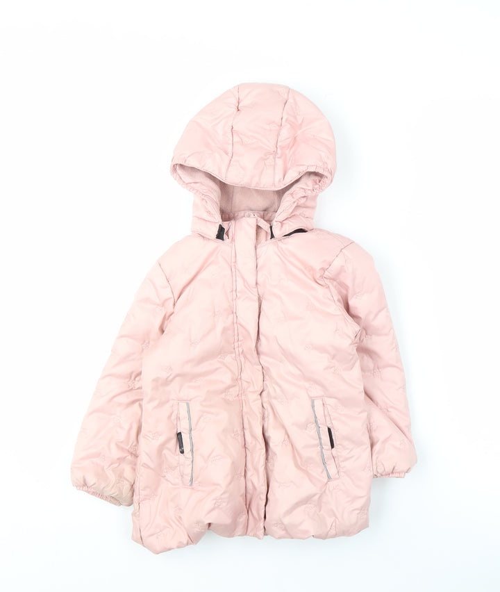 LEGO Girls Pink Puffer Jacket with Hood - Size 3 Years