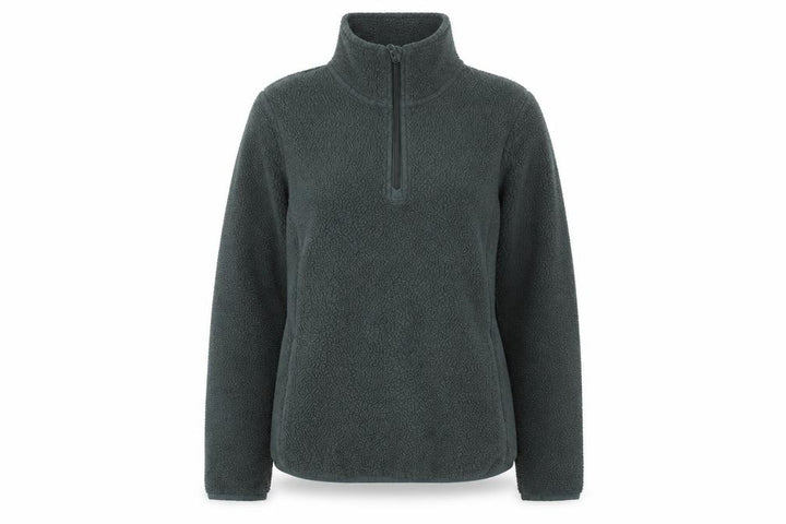 Mountain Warehouse Women's Green Fleece Pullover Sweatshirt