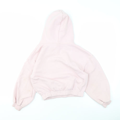 George Girls Pink Disney Hoodie 7-8 Years Pullover Style