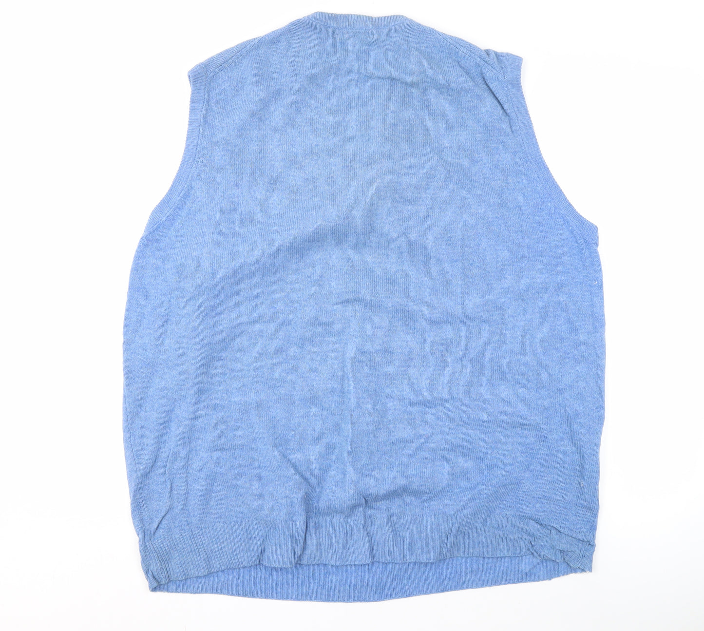 James Pringle Men's Blue XL Knit Vest