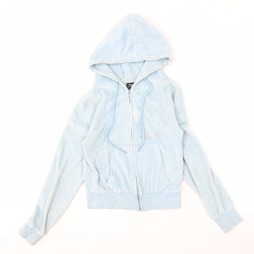 Sanrio Women’s Blue Full Zip Hoodie Size 8
