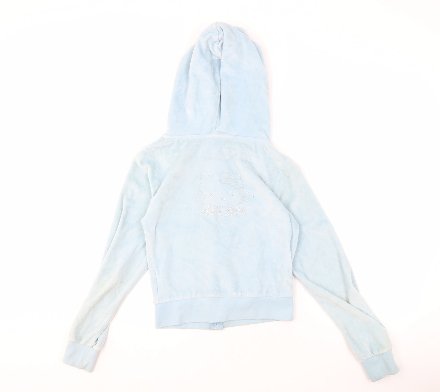 Sanrio Women’s Blue Full Zip Hoodie Size 8