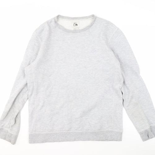 Quiksilver Unisex Adults Grey Pullover Sweatshirt L