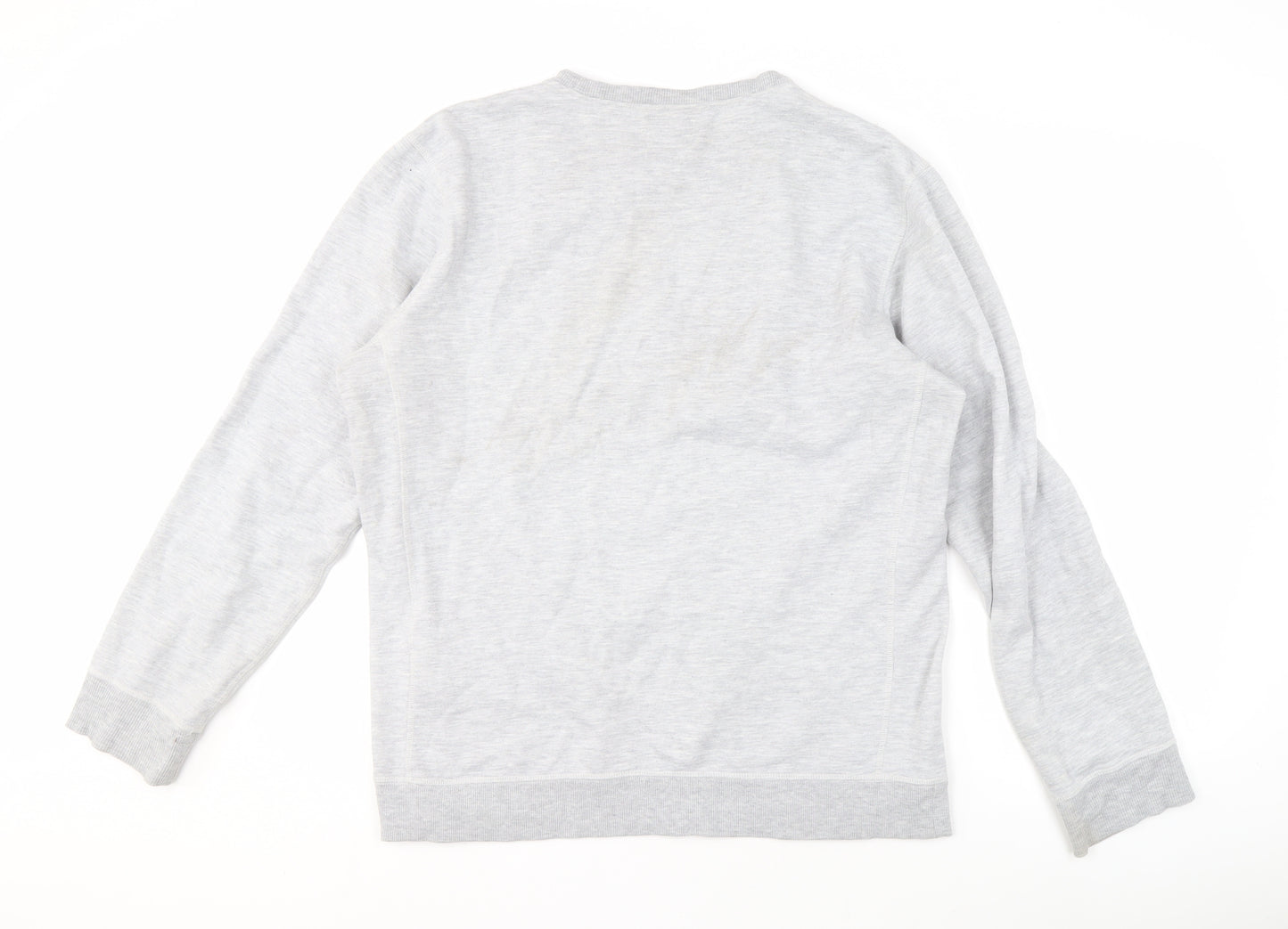 Quiksilver Unisex Adults Grey Pullover Sweatshirt L