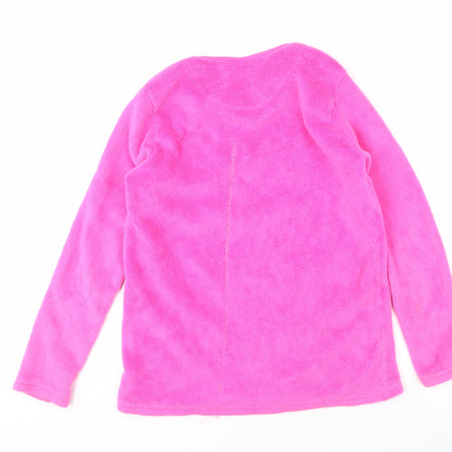 Disney Minnie Mouse Pink Fleece Top Girls 12-13 Years