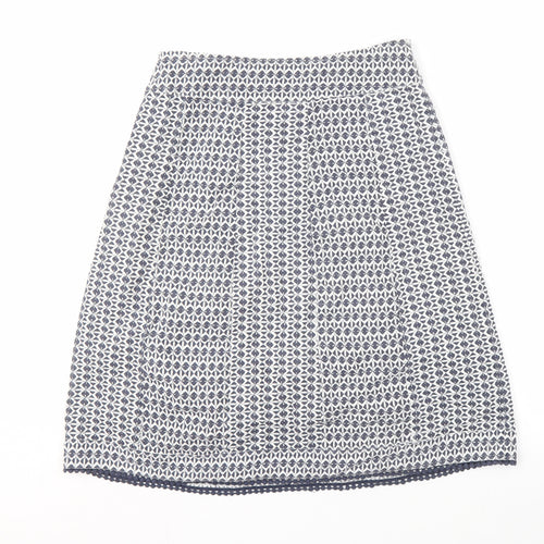 Fatface Women's Multicoloured A-Line Skirt Size 12