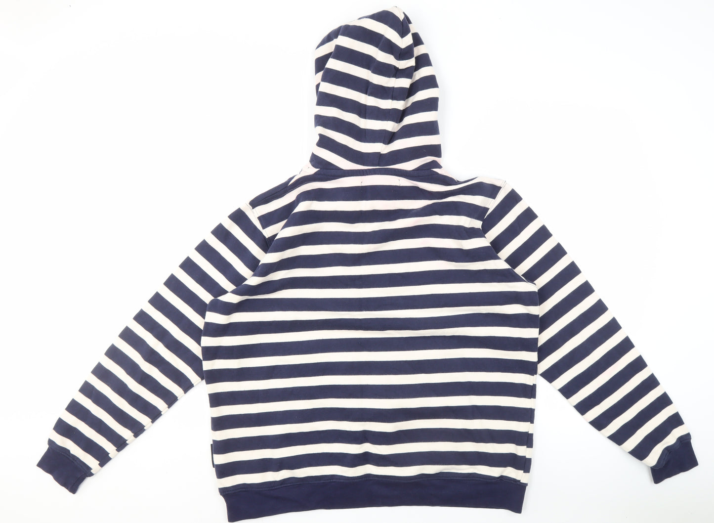 Mountain Warehouse Women's Blue Striped Pullover Hoodie Size 18