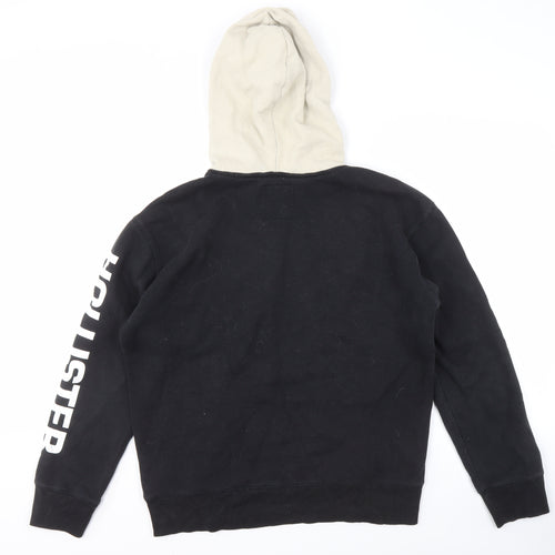 Hollister Men's Black Medium Pullover Hoodie
