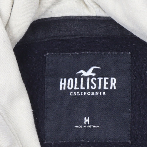 Hollister Men's Black Medium Pullover Hoodie