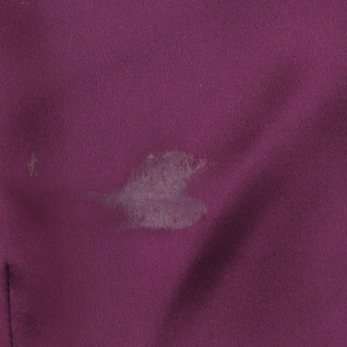 August Silk Women's Purple Formal Silk Dress, Size 8