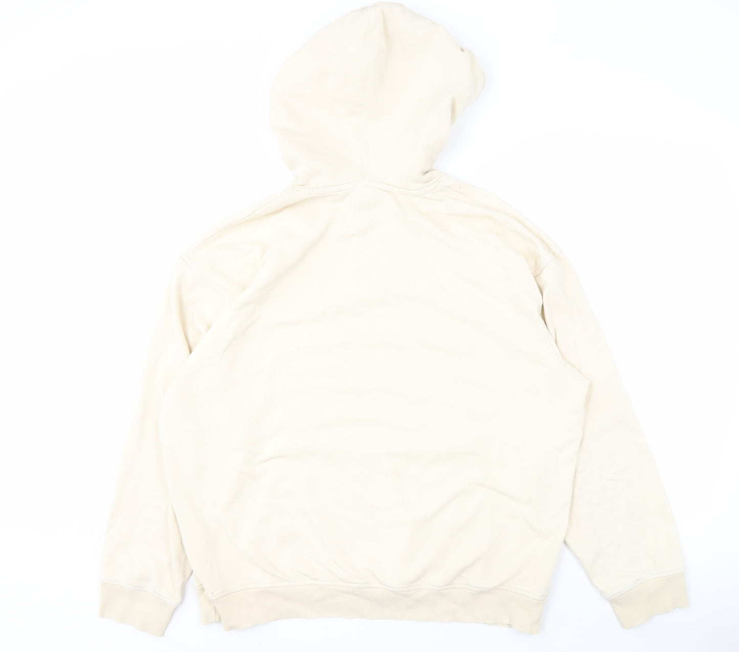 Levi's Men's Beige Hoodie, Size L, Relaxed Fit