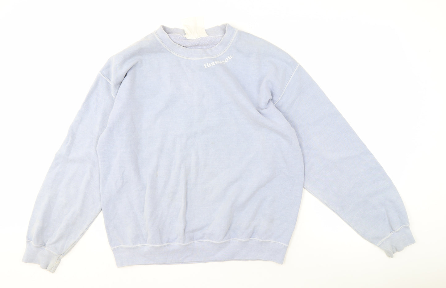 Urban Outfitters Unisex Blue Pullover Sweatshirt S