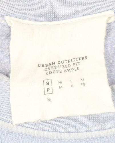 Urban Outfitters Unisex Blue Pullover Sweatshirt S
