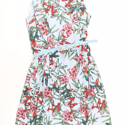 Stella Women's Floral Multicoloured Dress Size 10