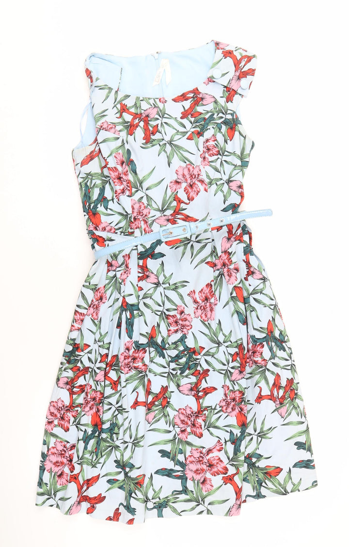 Stella Women's Floral Multicoloured Dress Size 10