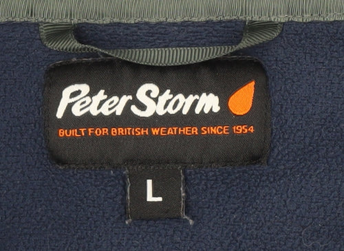 Peter Storm Men's Blue Pullover Sweatshirt Large