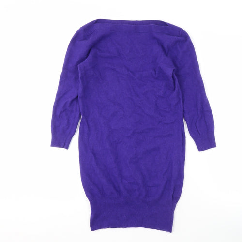 Marks and Spencer Women's Purple Pullover Jumper Size 10
