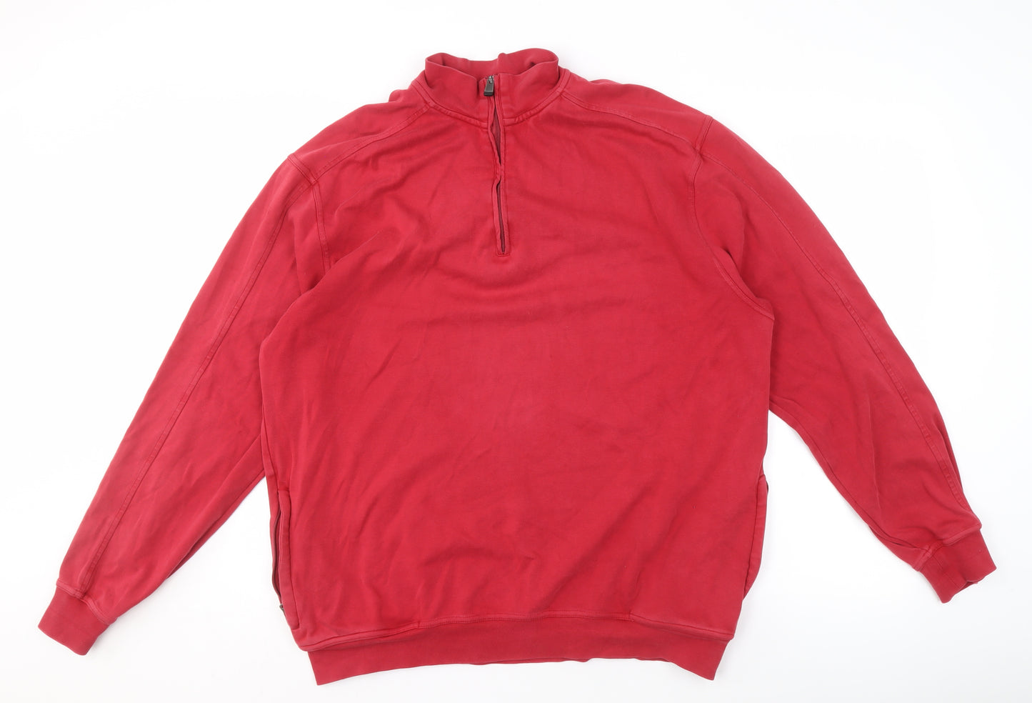 Greg Norman Men's Red Pullover Sweatshirt, Size L