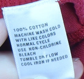 Greg Norman Men's Red Pullover Sweatshirt, Size L