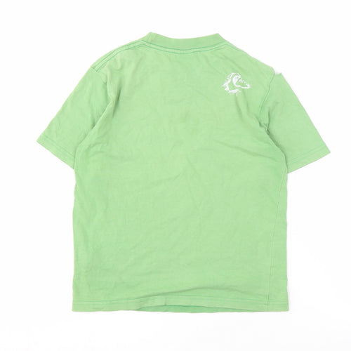 Quiksilver Boys Green Short Sleeve T-Shirt Size 8