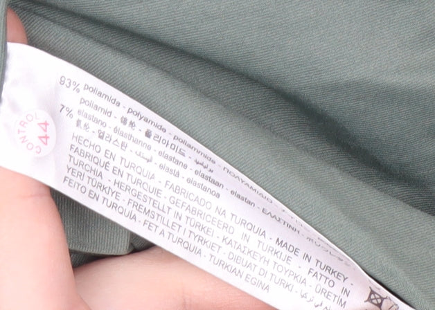 Bershka Women's XS Green Pencil Skirt