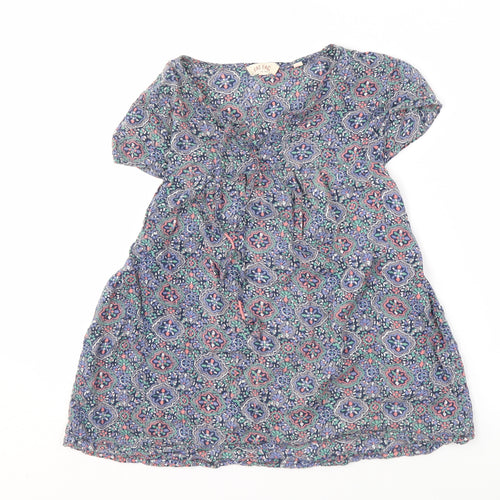Fat Face Women's Multicoloured Floral T-Shirt Size 10