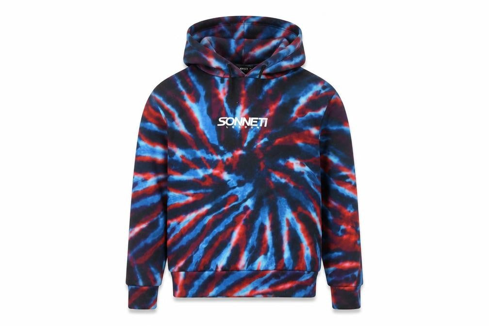 Front view of Sonneti London boys’ multicoloured pullover hoodie 10-12 years