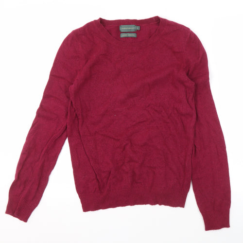 Paraphrase Women's Red Crew Neck Pullover Jumper L