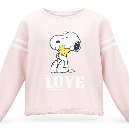Marks and Spencer Girls Pink Graphic Cotton Sweatshirt, Size 12-13