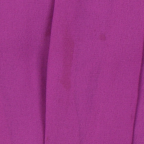 Yumi Girls Purple Sleeveless 9-10 Dress with Embroidery
