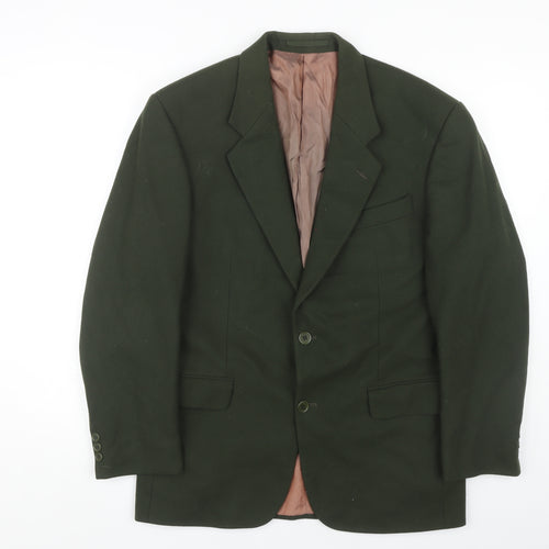 Debenhams Men's Green Blazer, Size 38, Formal Wear