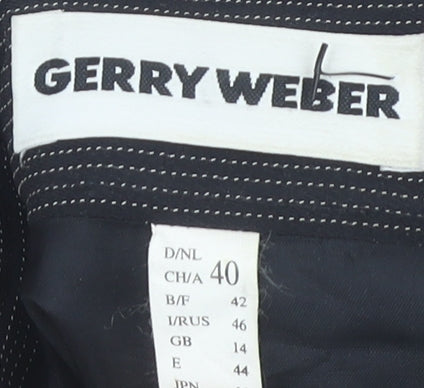 Gerry Weber Women's Black Pencil Skirt Size 14