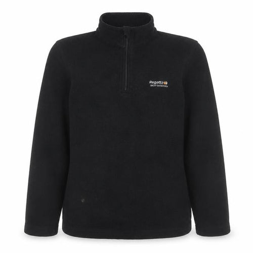 Regatta Women's Black Fleece Pullover Sweatshirt Size 10