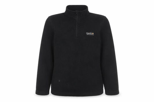 Front view of Regatta Women's Black Fleece Pullover Sweatshirt, size 10